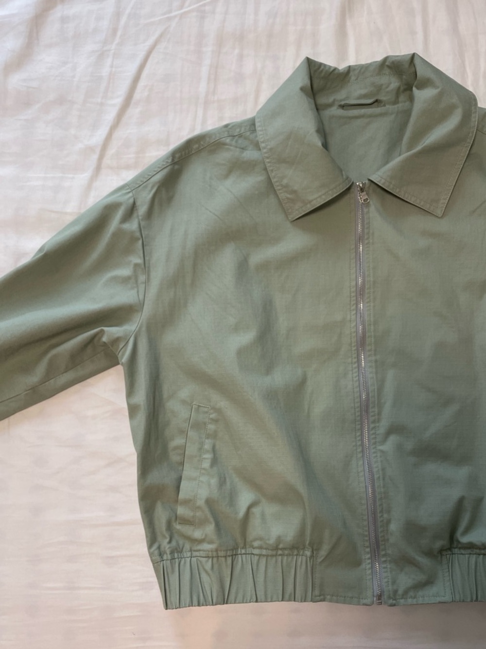 Frank and Oak Zip Up Bomber Jacket - Picture 2 of 4